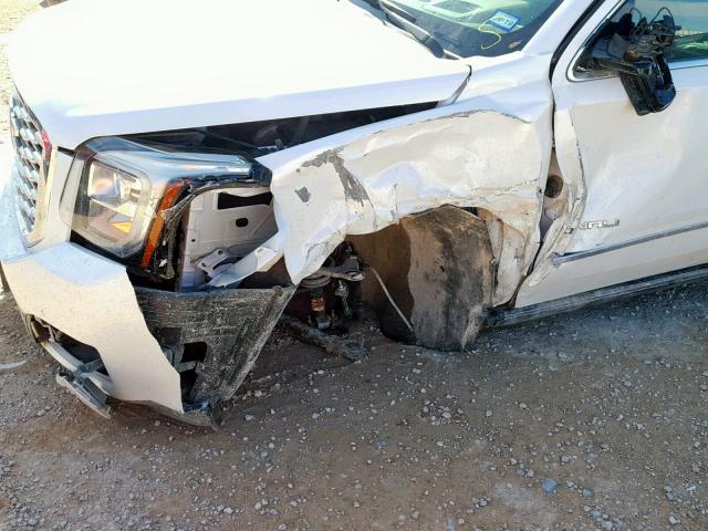 1GKS2CKJ6JR132983 - 2018 GMC YUKON DENA WHITE photo 9