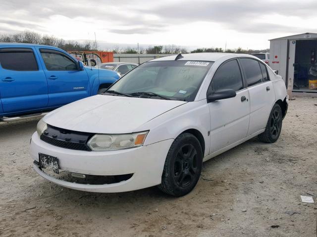 1G8AL52FX3Z159421 - 2003 SATURN ION LEVEL WHITE photo 2