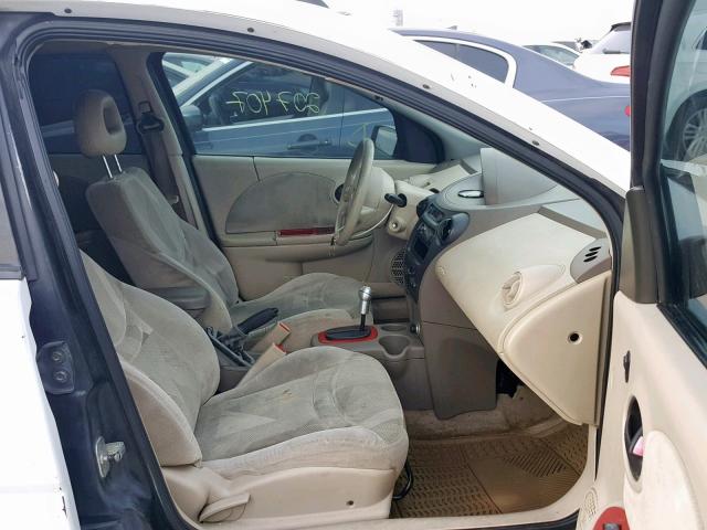 1G8AL52FX3Z159421 - 2003 SATURN ION LEVEL WHITE photo 5
