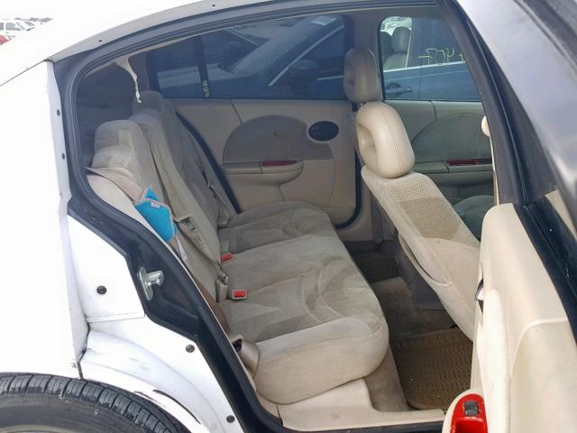 1G8AL52FX3Z159421 - 2003 SATURN ION LEVEL WHITE photo 6