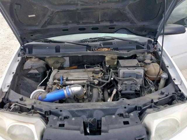 1G8AL52FX3Z159421 - 2003 SATURN ION LEVEL WHITE photo 7