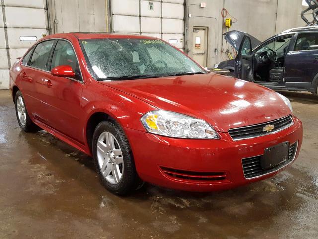 2G1WB5E30E1160209 - 2014 CHEVROLET IMPALA LIM RED photo 1