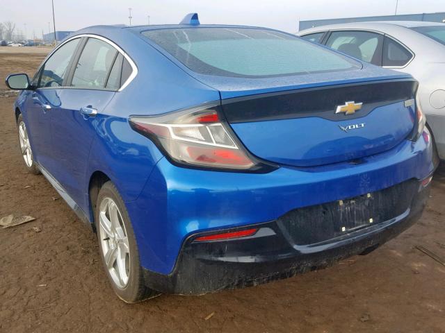 1G1RC6S51GU122503 - 2016 CHEVROLET VOLT LT BLUE photo 3