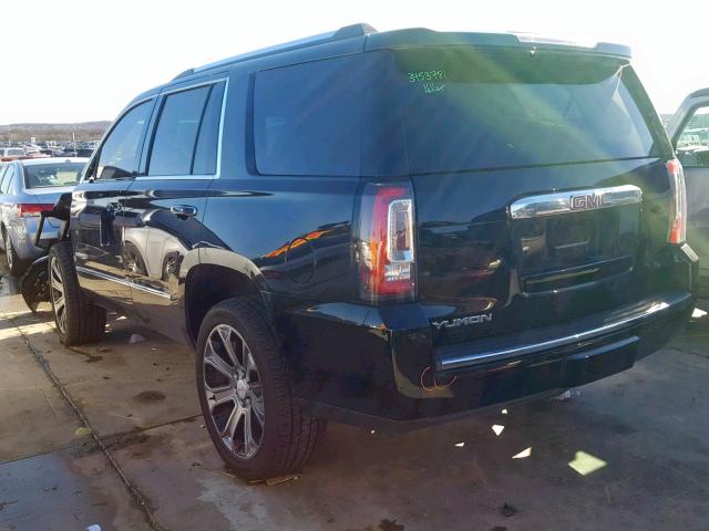 1GKS1CKJ8HR293459 - 2017 GMC YUKON DENA BLACK photo 3