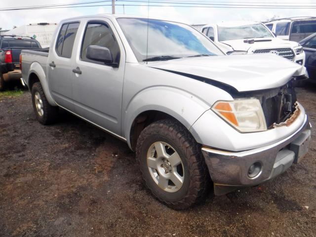 1N6AD07UX5C407571 - 2005 NISSAN FRONTIER C SILVER photo 1