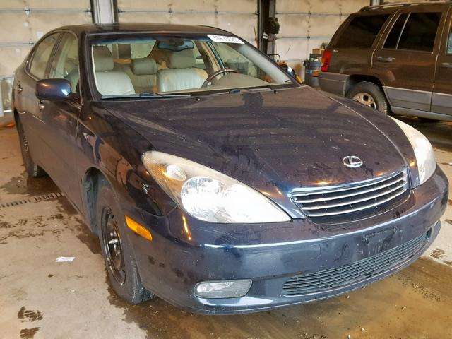 JTHBF30G325010547 - 2002 LEXUS ES 300 BLUE photo 1