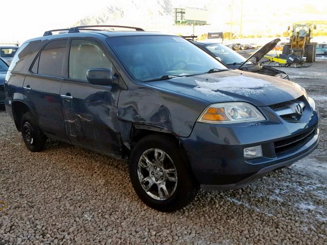 2HNYD18916H516737 - 2006 ACURA MDX TOURIN CHARCOAL photo 1