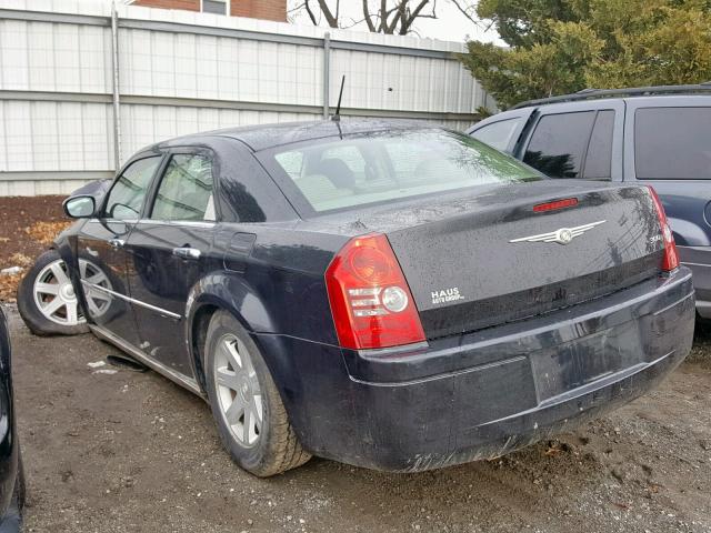 2C3LA43R58H146742 - 2008 CHRYSLER 300 LX BLACK photo 3