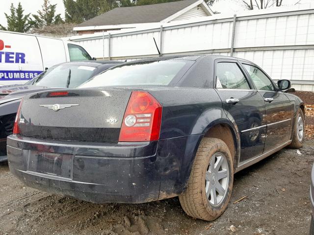 2C3LA43R58H146742 - 2008 CHRYSLER 300 LX BLACK photo 4