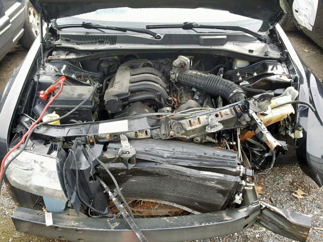 2C3LA43R58H146742 - 2008 CHRYSLER 300 LX BLACK photo 7