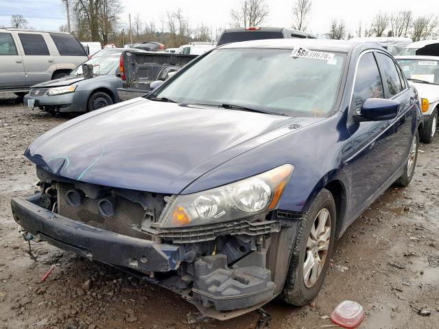 1HGCP264X9A025348 - 2009 HONDA ACCORD LXP BLUE photo 2