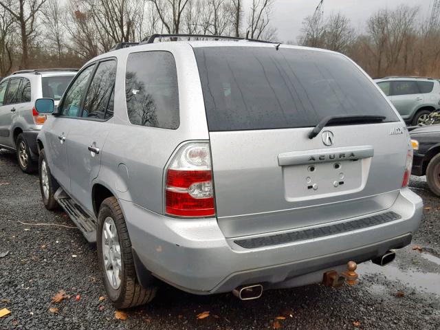 2HNYD18975H503165 - 2005 ACURA MDX TOURIN SILVER photo 3