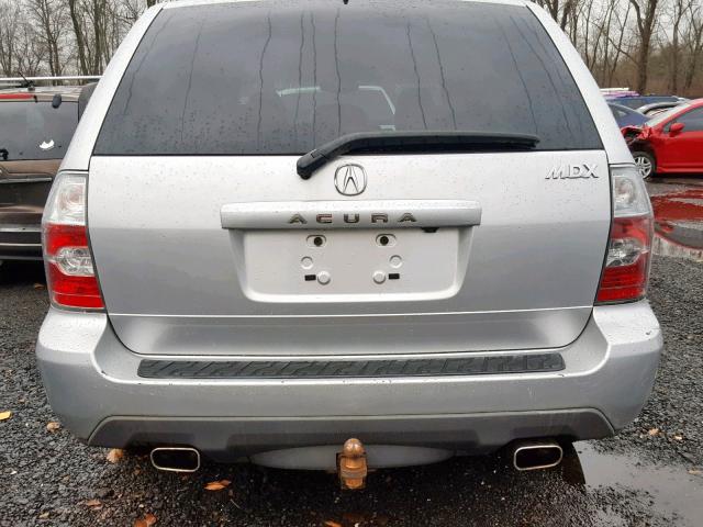 2HNYD18975H503165 - 2005 ACURA MDX TOURIN SILVER photo 9