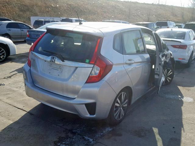 JHMGK5H75GX044809 - 2016 HONDA FIT EX SILVER photo 4