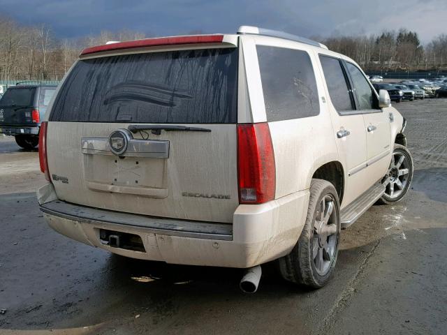 1GYFK43539R116900 - 2009 CADILLAC ESCALADE H WHITE photo 4