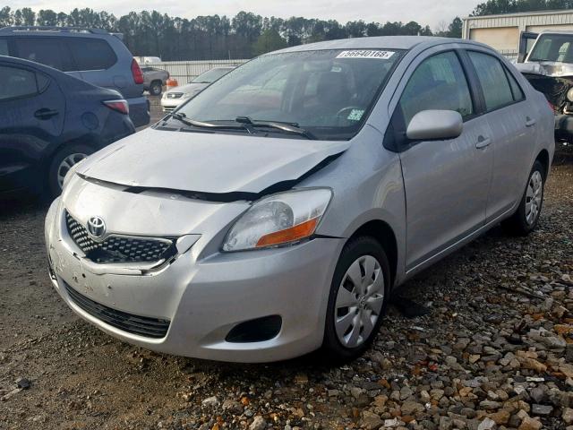 JTDBT903591343683 - 2009 TOYOTA YARIS SILVER photo 2