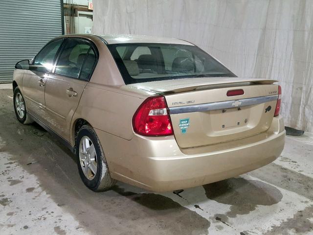 1G1ZT54834F123640 - 2004 CHEVROLET MALIBU LS TAN photo 3