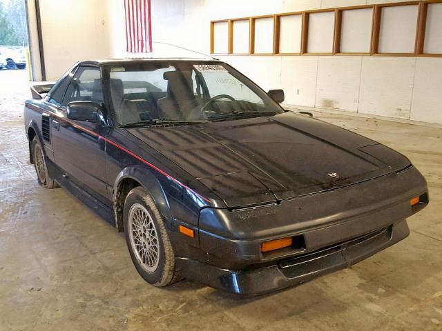 JT2AW15CXH0096736 - 1987 TOYOTA MR2 BLACK photo 1