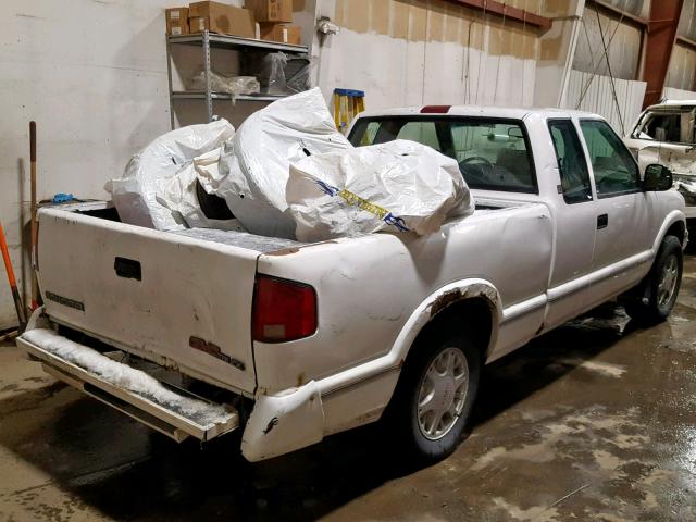 1GTCT19Z858532144 - 1995 GMC SONOMA WHITE photo 4