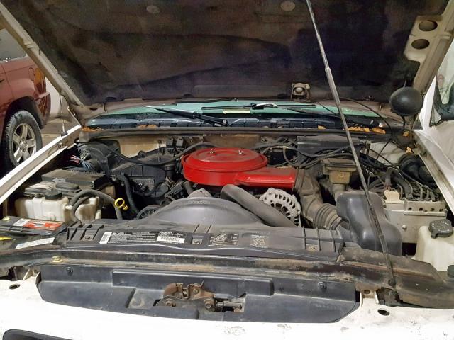 1GTCT19Z858532144 - 1995 GMC SONOMA WHITE photo 7