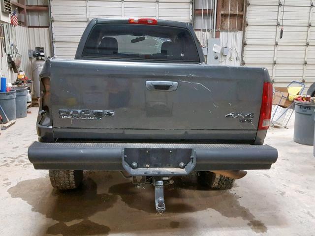 3D7KU28C64G103177 - 2004 DODGE RAM 2500 S GRAY photo 10