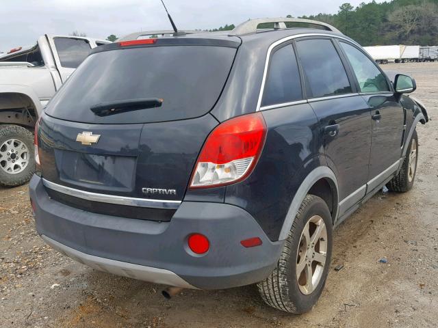 3GNAL2EK2CS552461 - 2012 CHEVROLET CAPTIVA SP BLACK photo 4