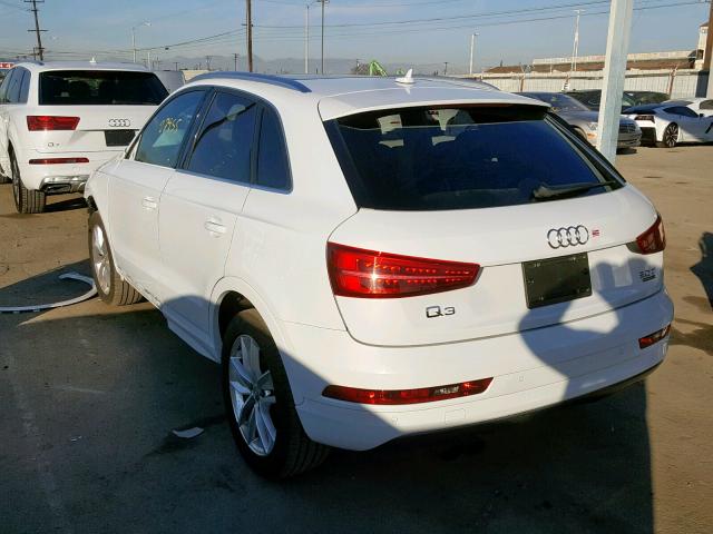 WA1EFCFS4GR008696 - 2016 AUDI Q3 PREMIUM WHITE photo 3