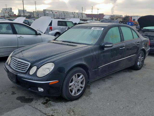 WDBUF65J93A144972 - 2003 MERCEDES-BENZ E 320 BLACK photo 2