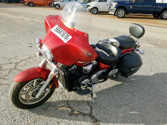 JYAVP25E57A004773 - 2007 YAMAHA XVS1300 CT RED photo 2