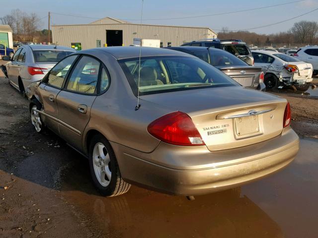 1FAFP552X3A192920 - 2003 FORD TAURUS SES GOLD photo 3