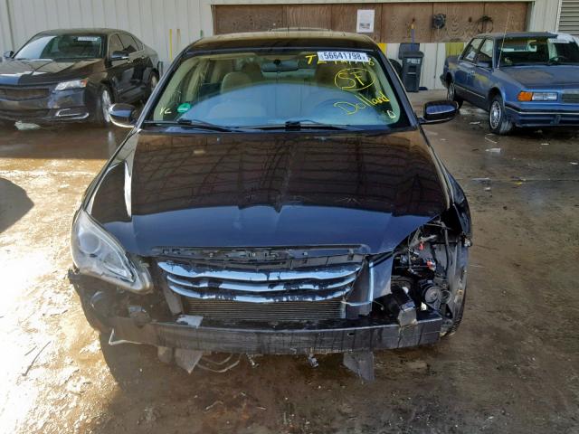 1C3BC1FG5BN503592 - 2011 CHRYSLER 200 TOURIN BLACK photo 9