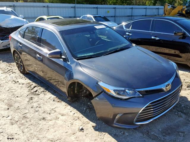4T1BK1EB9JU272359 - 2018 TOYOTA AVALON XLE GRAY photo 1