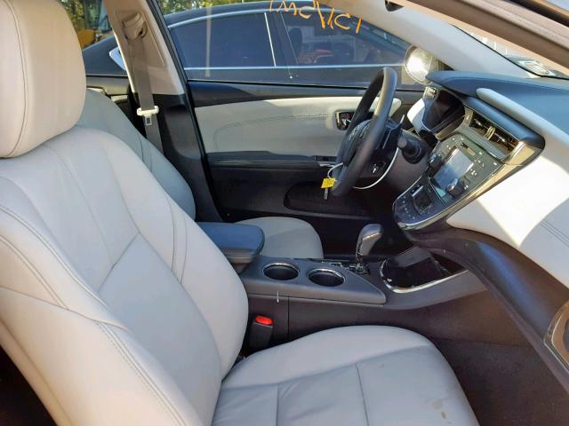 4T1BK1EB9JU272359 - 2018 TOYOTA AVALON XLE GRAY photo 5