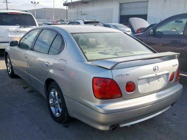 JT8BD69S540200199 - 2004 LEXUS GS 300 SILVER photo 3