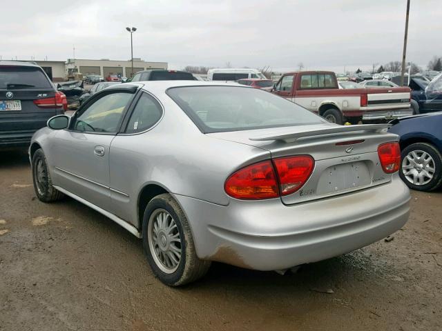 1G3NF12E51C251048 - 2001 OLDSMOBILE ALERO GLS 银色 照片 3