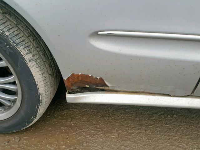 1G3NF12E51C251048 - 2001 OLDSMOBILE ALERO GLS 银色 照片 9