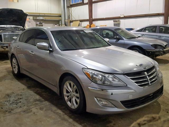 KMHGC4DD9DU213758 - 2013 HYUNDAI GENESIS 3. SILVER photo 1