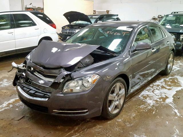1G1ZC5E03CF378425 - 2012 CHEVROLET MALIBU 1LT 灰色 照片 2