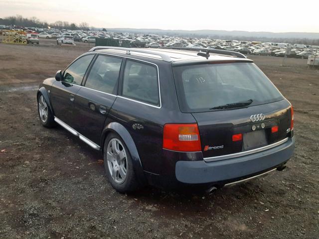 WA1YL64B65N001117 - 2005 AUDI ALLROAD 4. BLACK photo 3