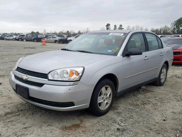 1G1ZT52845F278847 - 2005 CHEVROLET MALIBU LS 银色 照片 2