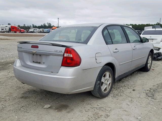 1G1ZT52845F278847 - 2005 CHEVROLET MALIBU LS 银色 照片 4