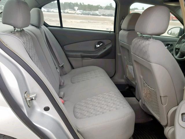 1G1ZT52845F278847 - 2005 CHEVROLET MALIBU LS 银色 照片 6