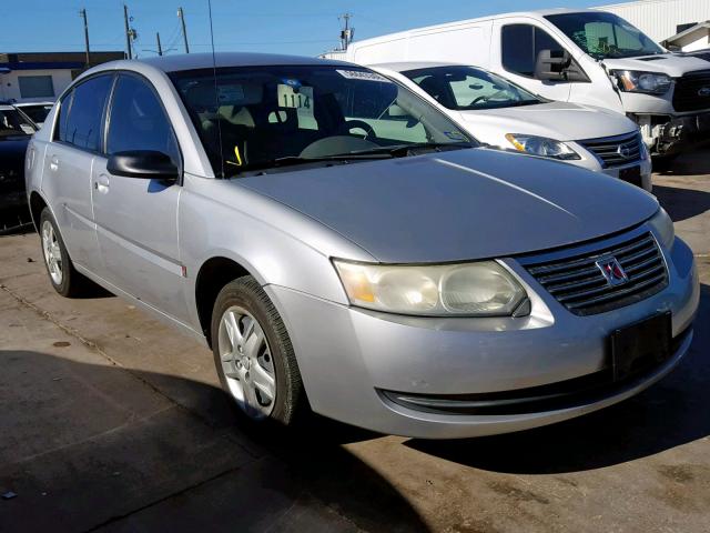 1G8AJ55F36Z200137 - 2006 SATURN ION LEVEL SILVER photo 1