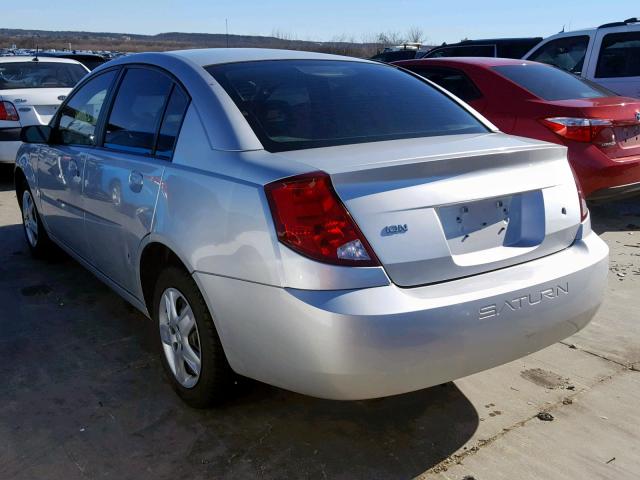 1G8AJ55F36Z200137 - 2006 SATURN ION LEVEL SILVER photo 3