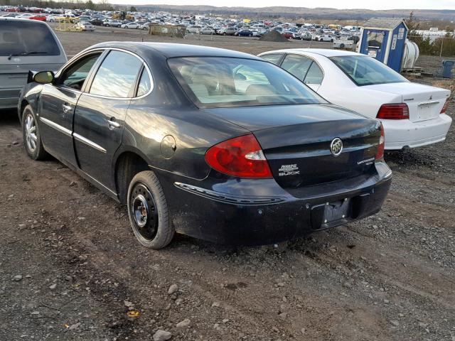 2G4WD562551344368 - 2005 BUICK LACROSSE C BLACK photo 3