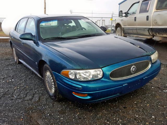 1G4HR54K2YU349937 - 2000 BUICK LESABRE LI GREEN photo 1