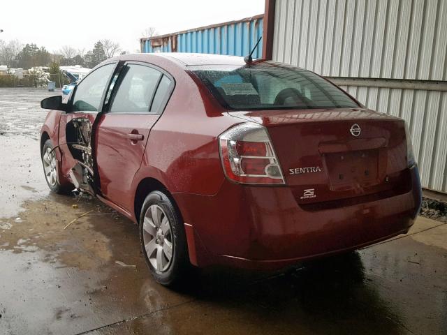 3N1AB61E98L651754 - 2008 NISSAN SENTRA 2.0 RED photo 3