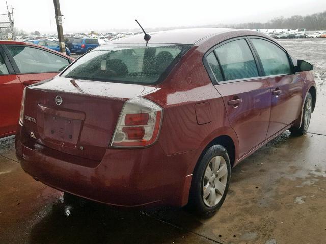 3N1AB61E98L651754 - 2008 NISSAN SENTRA 2.0 RED photo 4