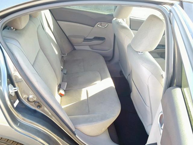 2HGFB2F69CH553095 - 2012 HONDA CIVIC HF SILVER photo 6