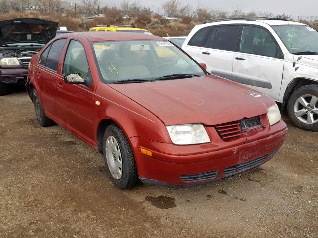 3VWRC29M8XM074223 - 1999 VOLKSWAGEN JETTA GL RED photo 1